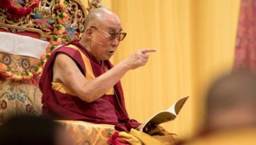 Teaching ‘Precious Garland’, ‘Stages of Meditation’ and ‘37 Practices of a Bodhisattva’