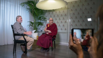 Giving Key Teachings in Milan