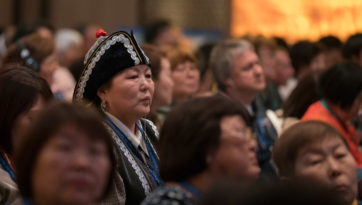 Teachings for Russian Buddhists in Delhi Continue