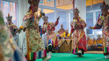 Second Day of Preparations for the 34th Kalachakra Empowerment