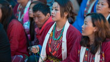Teaching, Long-life Empowerment, Monastery Visit and a Talk at Bomdila
