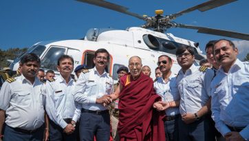 Leaving Tawang for Guwahati and Delhi
