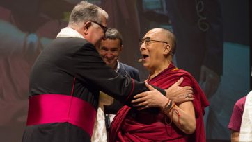 Public Talk on ‘Compassionate Ethics and Interdependence’ in the Theatre Vittorio Emanuele