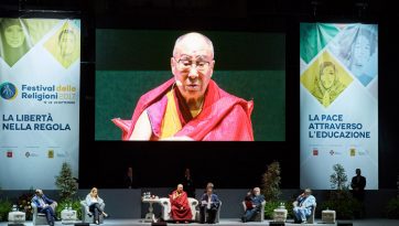 Participation in Interreligious Meeting, Freedom through Rules & Public Talk on Peace through Education