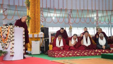 Third Day of Teachings for the Nalanda Shiksha & Release of the First Volume of 'Science and Philosophy in the Indian Buddhist Classics'