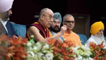 Attending an Inter-Faith Conclave at Guru Nanak Dev University