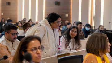 Delivering the Inaugural TN Chaturvedi Memorial Lecture