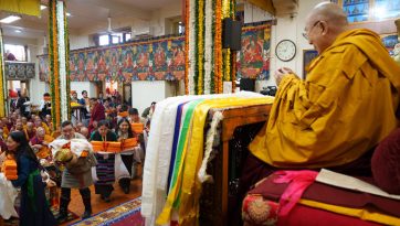 CTA Offers His Holiness the Dalai Lama Long Life Prayers