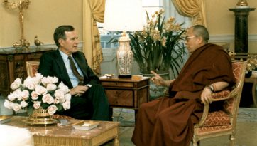 Condolences on the Passing Away of President George H.W. Bush