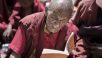 Teachings Begin in Disket, Nubra Valley, J&K, India