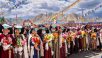 Visit to Thupstanling Gonpa and Program at Sindhu Ghat in Leh, Ladakh