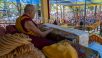 Teaching at Sed-Gyued Monastery in Salugara, West Bengal
