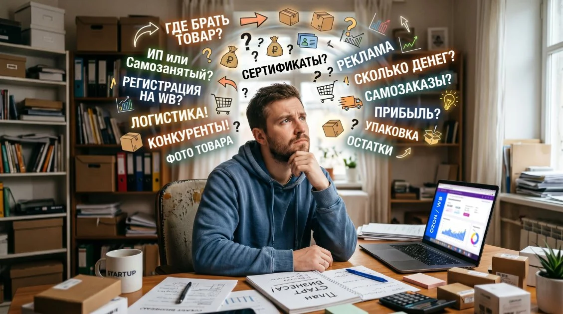 Как начать товарный бизнес на маркетплейсах с нуля